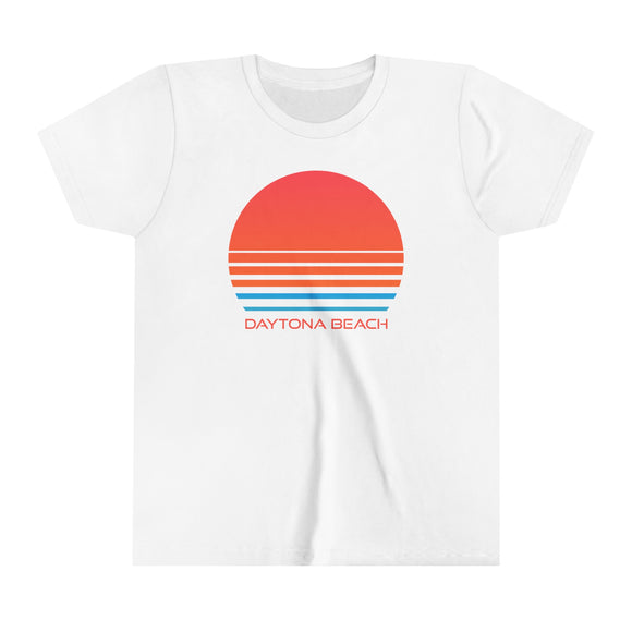 Daytona Beach, Florida Youth Shirt - Retro 80s Daytona Beach Kid's T-Shirt
