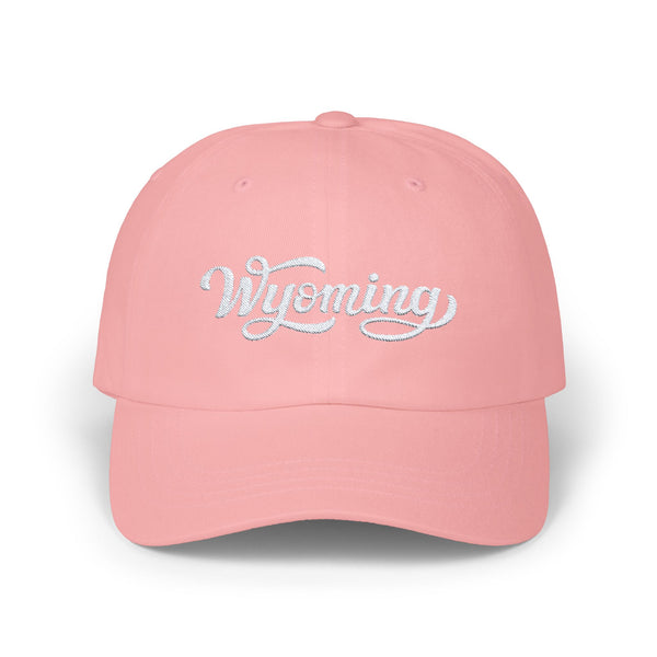Wyoming Dad Hat - Embroidered Wyoming Classic Dad Cap