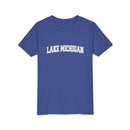 Lake Michigan Youth Graphic Tee - Kids T Shirt-13
