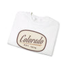 Colorado Sweatshirt - Unisex Retro Colorado Crewneck Sweatshirt