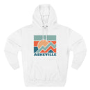 Asheville, North Carolina Hoodie - Retro Mountain Unisex Sweatshirt-2