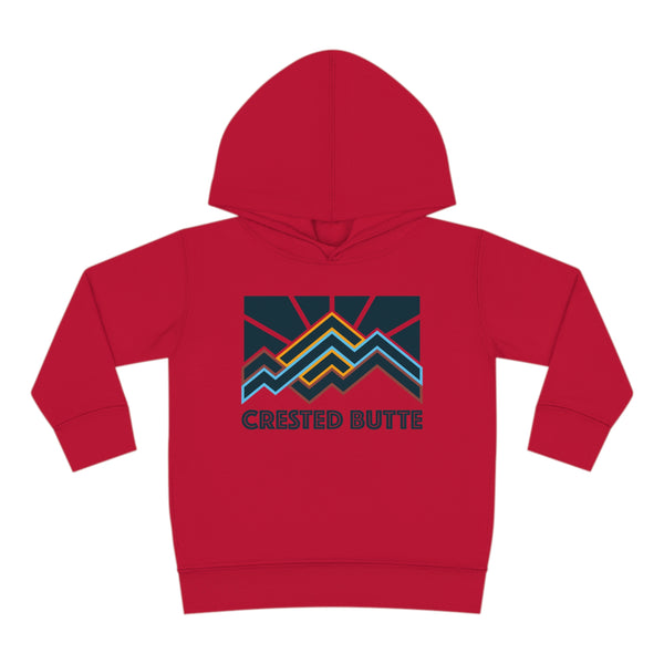 Crested Butte, Colorado Toddler Hoodie - Unisex Crested Butte, Colorado Toddler Sweatshirt