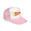 Jacksonville, Florida Pennant Trucker Hat — Retro Flag Foam Cap-8