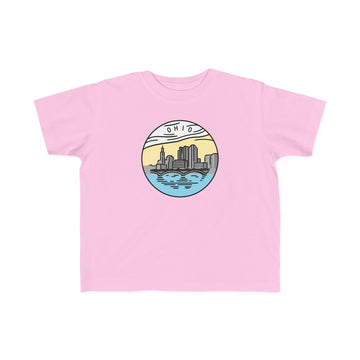 Buy pink Ohio Toddler T-Shirt - Unisex Toddler Ohio Shirt