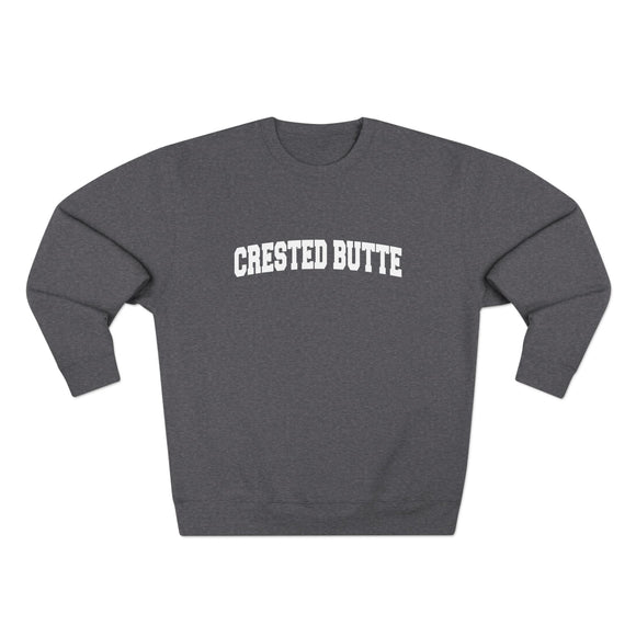 Premium Crested Butte, Colorado Retro Graphic Sweatshirt