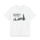 Steamboat, Colorado T-Shirt - Retro Ski Mountain Gondola Unisex Steamboat Shirt-21