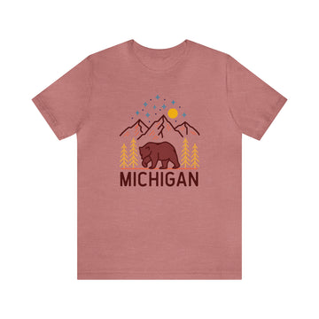 Michigan T-Shirt - Retro Unisex Michigan Shirt