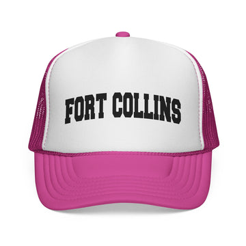 Buy pink Fort Collins, Colorado Collegiate Style Trucker Hat
