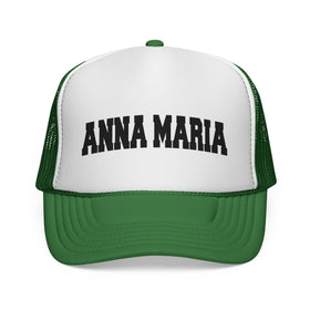 Buy green Anna Maria Island, Florida Collegiate Style Trucker Hat