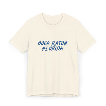 Boca Raton T-Shirt | 100% Cotton Retro Florida Tee - 0