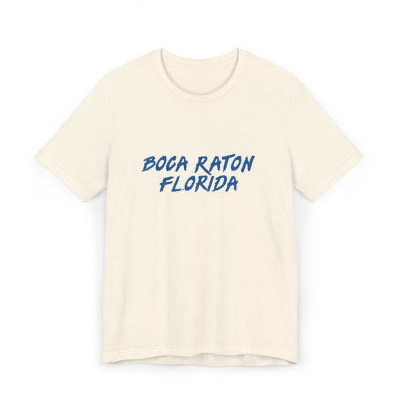 Boca Raton T-Shirt | 100% Cotton Retro Florida Tee