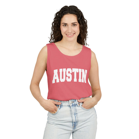 Austin, Texas Tank Top Unisex | Comfort Colors - 100% Cotton