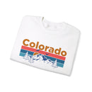 Colorado Sweatshirt - Retro Mountain & Birds Unisex-3