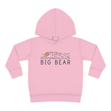 Buy pink Big Bear, California Toddler Hoodie - Unisex Big Bear Toddler Sweatshirt