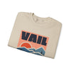 Vail, Colorado Sweatshirt Retro Mountains, Vail Unisex Graphic Crewneck