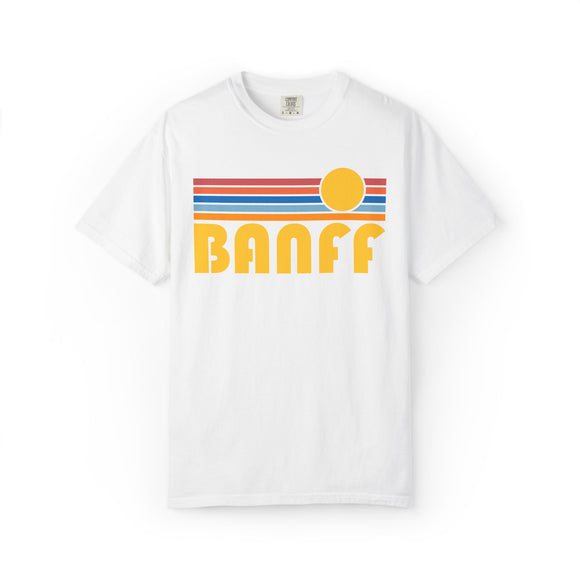Banff, Canada Graphic Tee, Comfort Colors Retro Unisex Banff T shirt
