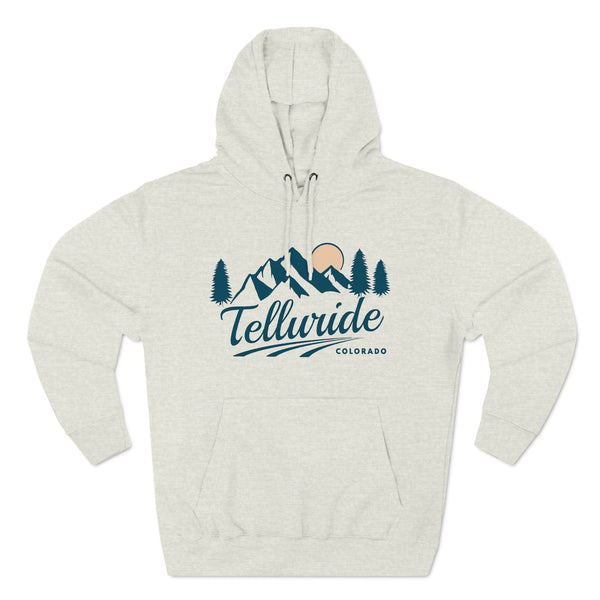 Premium Telluride, Colorado Hoodie - Unisex Telluride Sweatshirt
