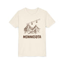 Minnesota Youth T-Shirt — Vintage Gondola Ski Mountain Tee-1