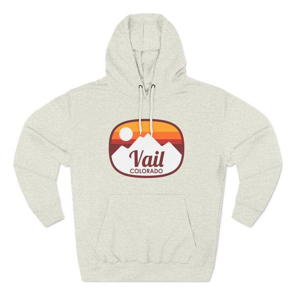 Premium Vail, Colorado Hoodie - Retro Unisex Vail Sweatshirt