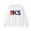 Kansas Retro Sweatshirt | Retro Stripes Kansas-1
