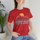 Utah T Shirt Retro Mountain - Unisex Utah Shirt-16