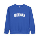 Michigan Sweatshirt - Michigan Crewneck Sweatshirt-2