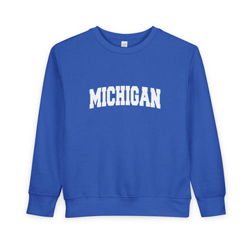 Michigan Sweatshirt - Michigan Crewneck Sweatshirt - 0