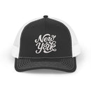 New York Snapback Trucker Cap - Embroidered New York Hat-2
