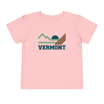 Buy pink Vermont Toddler Graphic Tee - Kids Vermont Shirt