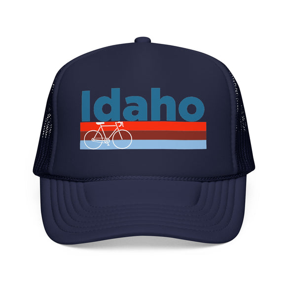 Idaho Trucker Hat - Foam Idaho Bike Cap