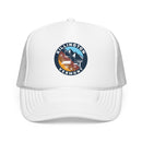 Killington, Vermont Retro Ski Lift Mountain Foam Trucker Hat-4