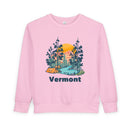 Vermont Toddler Sweatshirt - Vermont Toddler Crewneck Sweatshirt-3