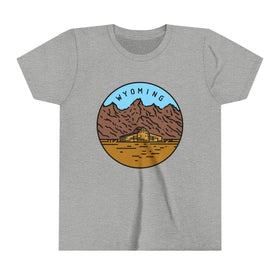 Wyoming Youth T-Shirt - Unisex Kids Wyoming Shirt