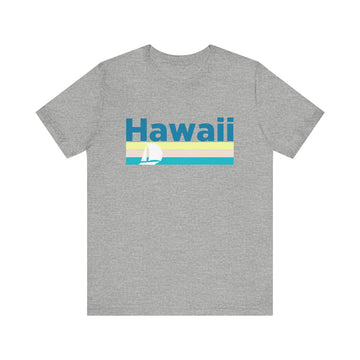 Hawaii T Shirt - Sailboat Graphic Hawaii Tee - 0