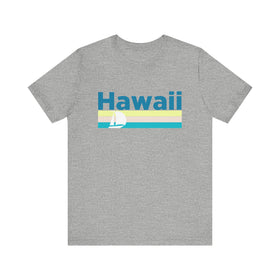 Hawaii T Shirt - Sailboat Graphic Hawaii Tee