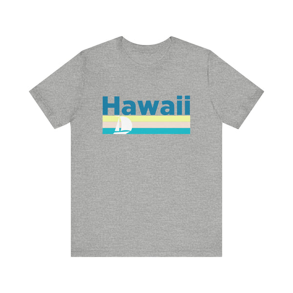 Hawaii T Shirt - Sailboat Graphic Hawaii Tee