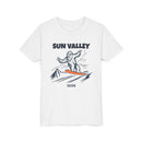 Sun Valley, Idaho Yeti Snowboard Youth Tee - Kids Skiing Shirt-2