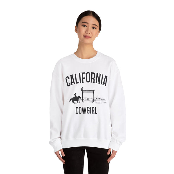 California Sweatshirt - Mountain Cowgirl Graphic Crewneck