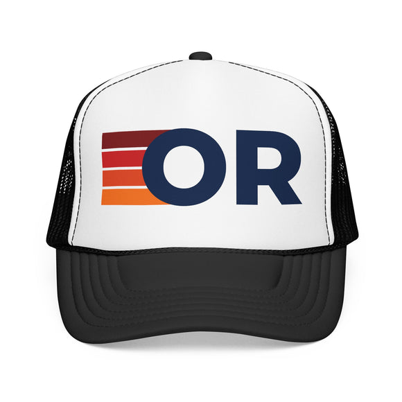Oregon Trucker Hat - OR Abbr retro cap