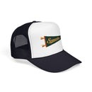 Sequoia National Park Pennant Trucker Hat — Vintage Foam Mesh Cap-7