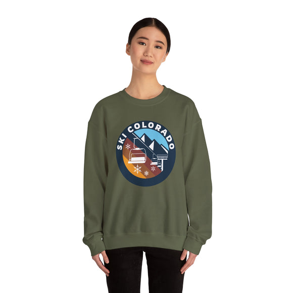 Colorado Sweatshirt - Ski Lift Colorado Crewneck Sweatshirt
