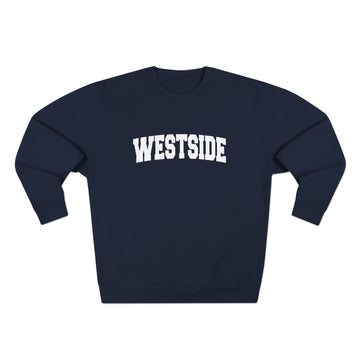 Buy navy Premium Westside Retro Graphic Sweatshirt