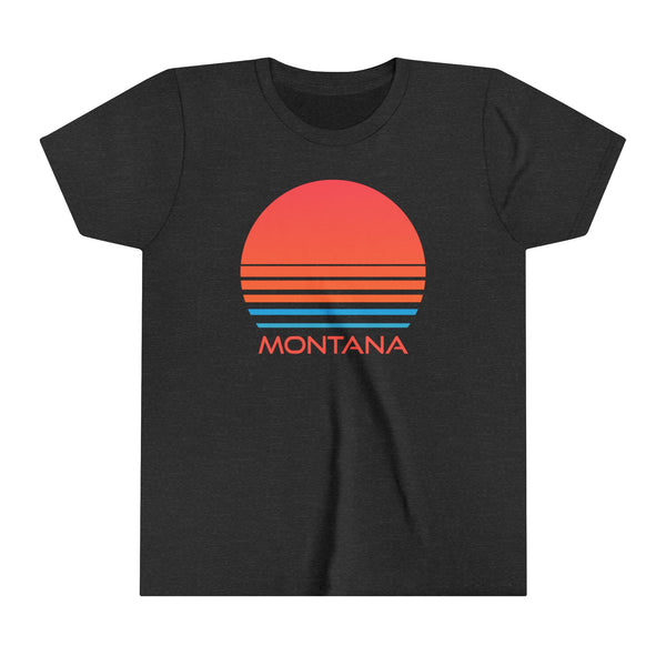 Montana Youth Shirt - Retro 80s Montana Kid's T-Shirt