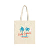 Santa Barbara, California, Cotton Canvas Santa Barbara Tote Bag