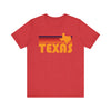 Texas T-Shirt Retro - Adult Unisex Texas T Shirt