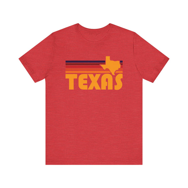 Texas T-Shirt Retro - Adult Unisex Texas T Shirt