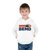 Bend, Oregon Toddler Hoodie - Unisex Mountain Bend Pullover Sweatshirt, Kids Hooded Jumper, Oregon Souvenir
