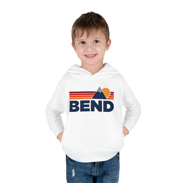 Bend, Oregon Toddler Hoodie - Unisex Mountain Bend Pullover Sweatshirt, Kids Hooded Jumper, Oregon Souvenir