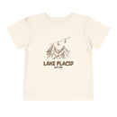 Lake Placid, New York Toddler T-Shirt — Vintage Gondola Ski Mountain Tee-1