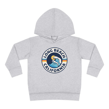 Long Beach, California Toddler Hoodie - Unisex Long Beach Toddler Sweatshirt - 0